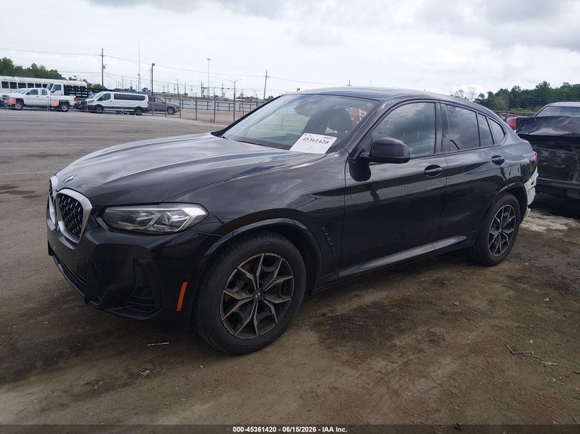 Vin: 5ux33dt00n9l32299, lot: 45859381, bmw x4 xdrive30i 20222