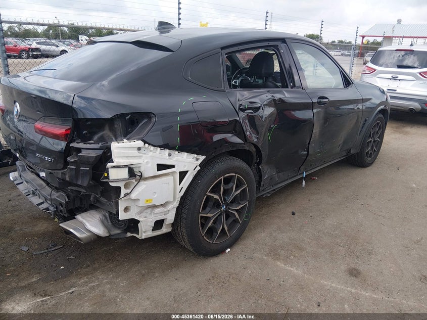 Vin: 5ux33dt00n9l32299, lot: 45859381, bmw x4 xdrive30i 20224