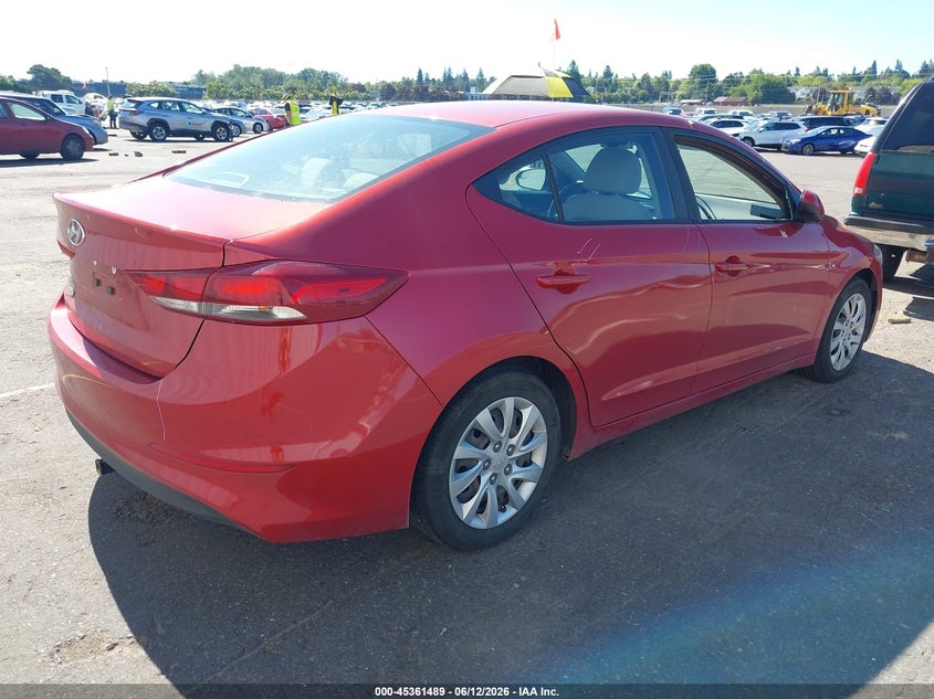 2018 HYUNDAI ELANTRA auction photo 4