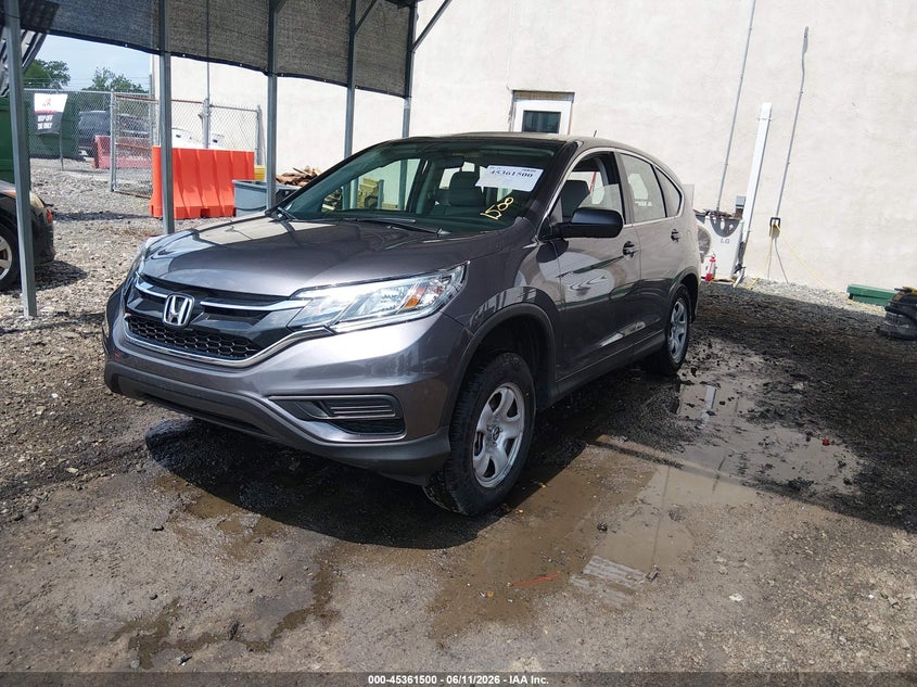 2016 Honda Cr-V Lx 2HKRM4H32GH607502 photo 1