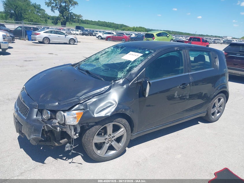 2014 Chevrolet Sonic Rs Auto VIN: 1G1JG6SB0E4129267 Lot: 45361525