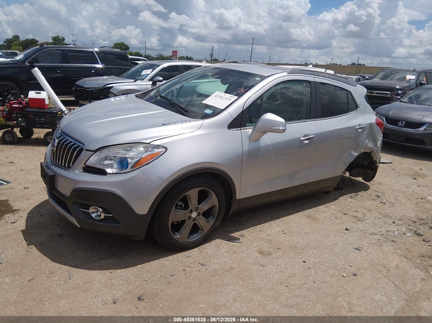 Vin: kl4cjbsb4eb684044, lot: 45859496, buick encore convenience 20142