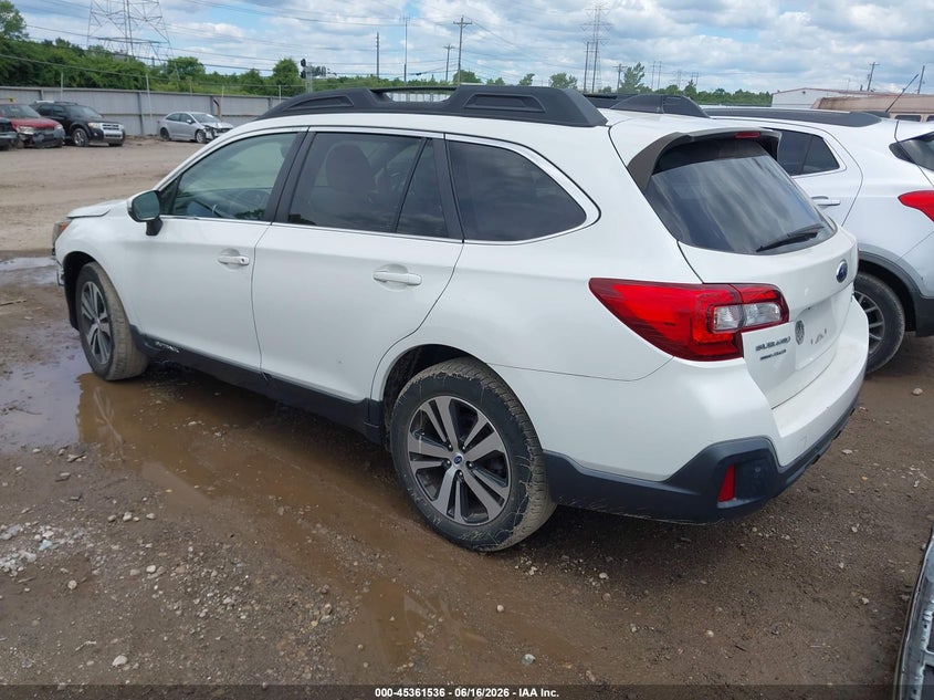 Vin: 4s4bsenc8k3255611, lot: 45859497, subaru outback 3.6r limited 20193