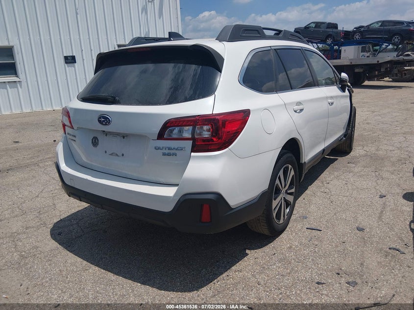 Vin: 4s4bsenc8k3255611, lot: 45859497, subaru outback 3.6r limited 20194