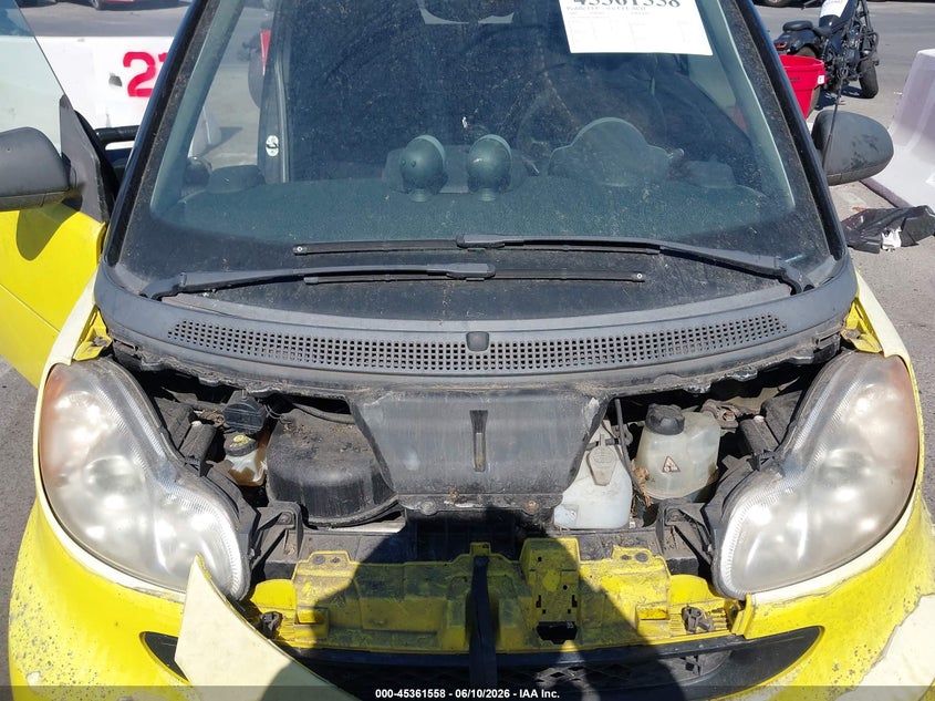 2008 Smart Fortwo Passion VIN: WMEEK31X48K176564 Lot: 45361558