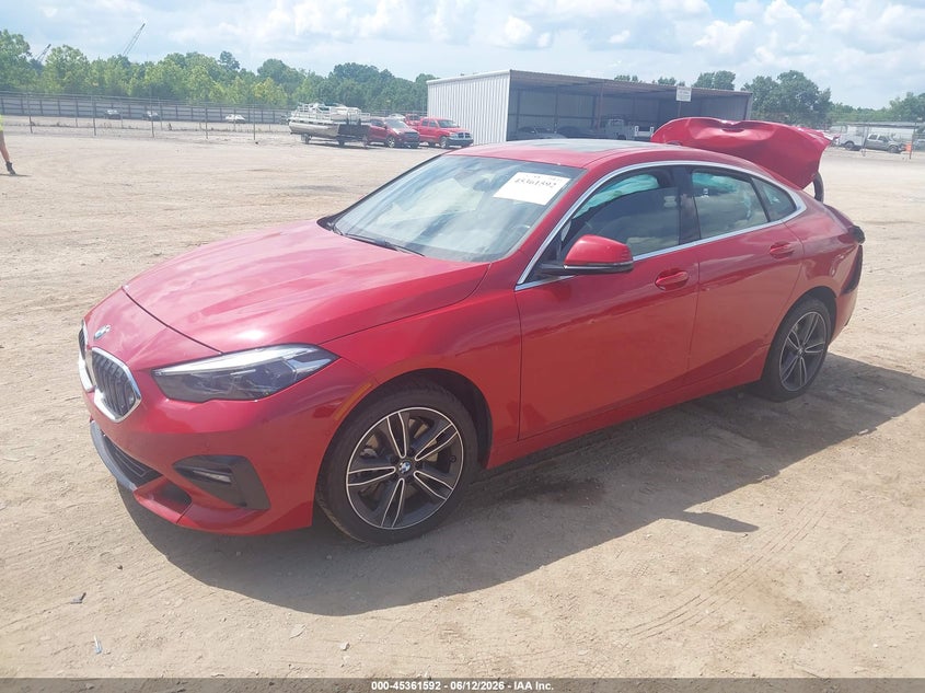 Vin: wba73ak0xm7g37435, lot: 45859553, bmw 228i gran coupe xdrive 20212