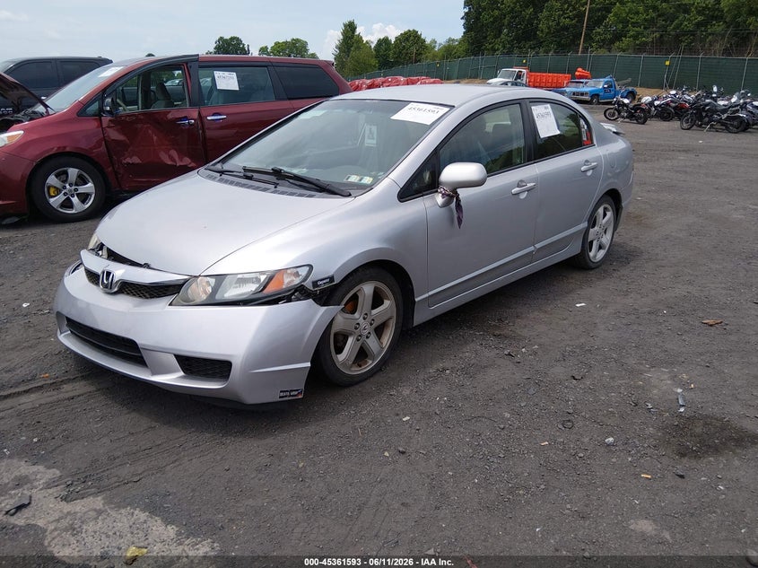 2010 Honda Civic Lx 2HGFA1F57AH309432 photo 1