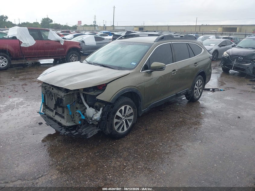 Vin: 4s4btacc4l3264154, lot: 45859562, subaru outback premium 20202