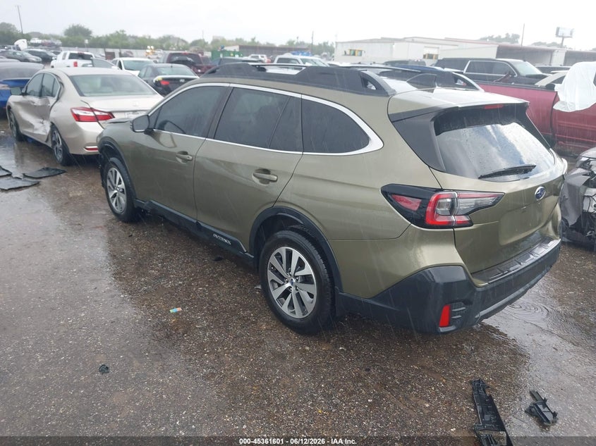 Vin: 4s4btacc4l3264154, lot: 45859562, subaru outback premium 20203