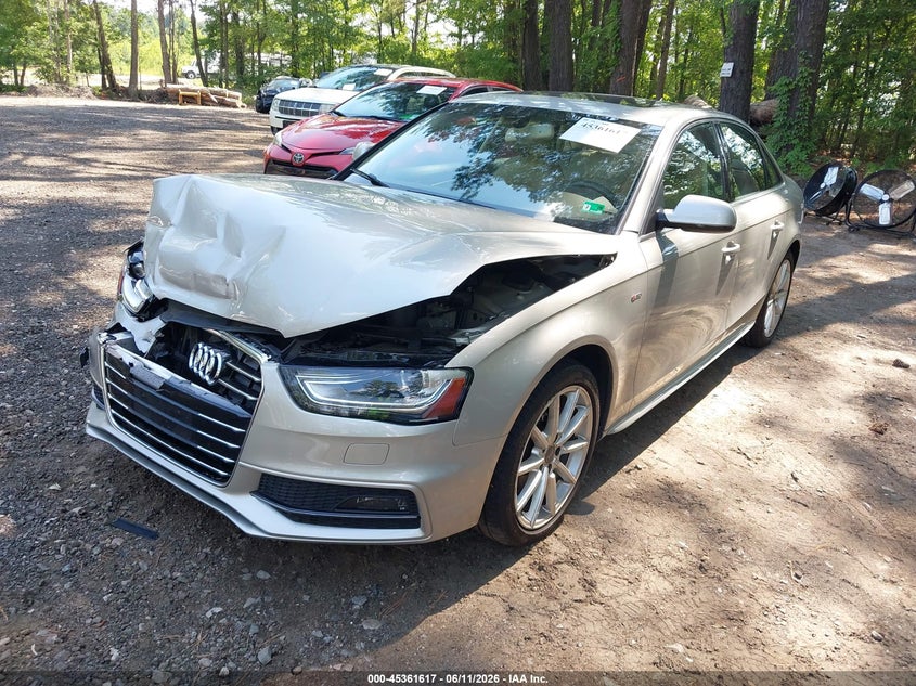 2014 AUDI A4 auction photo 2