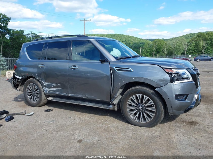 2024 Nissan Armada Sl 4Wd VIN: JN8AY2BB3R9854033 Lot: 45361700
