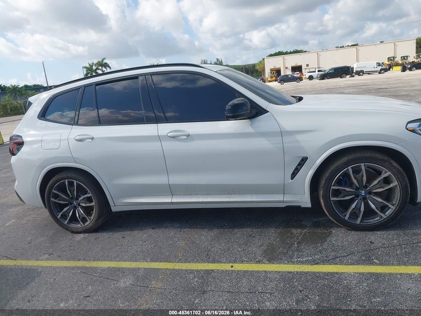 2022 BMW X3 SPORT UTILITY VEHICLE 3.0L I-6 DI, DOHC, VVT, TURBO, 382HP