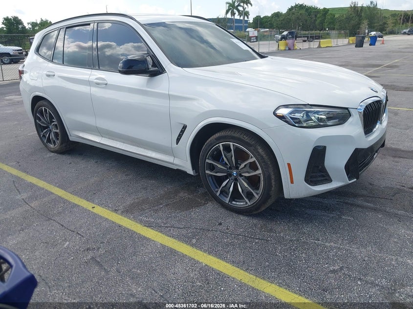 2022 BMW X3 SPORT UTILITY VEHICLE 3.0L I-6 DI, DOHC, VVT, TURBO, 382HP