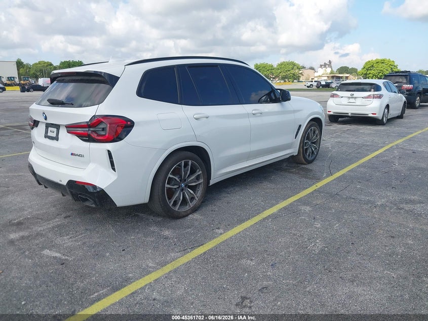 2022 BMW X3 SPORT UTILITY VEHICLE 3.0L I-6 DI, DOHC, VVT, TURBO, 382HP