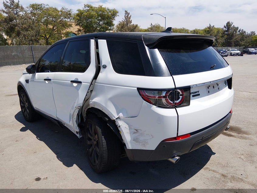 2015 Land Rover Discovery Sport Hse Lux VIN: SALCT2BG9FH540007 Lot: 45361725