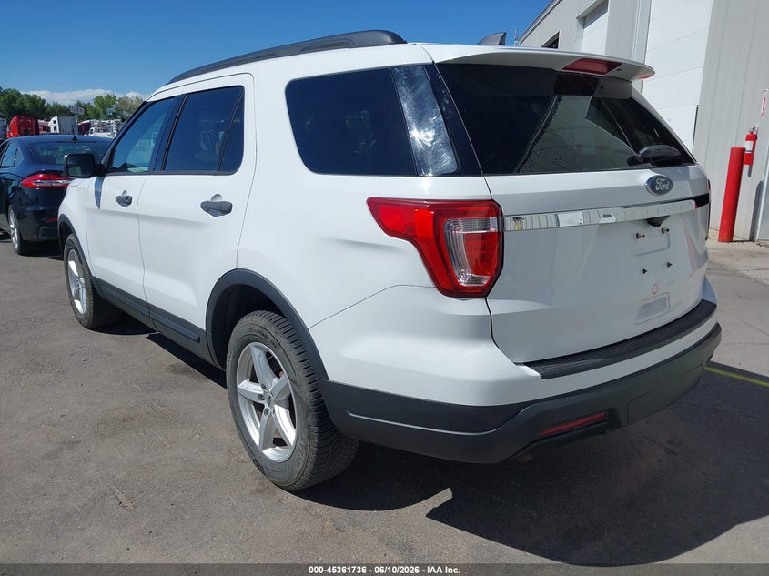 2018 FORD EXPLORER auction photo 3