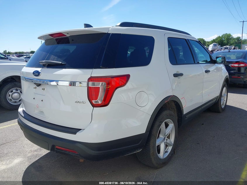 2018 FORD EXPLORER auction photo 4