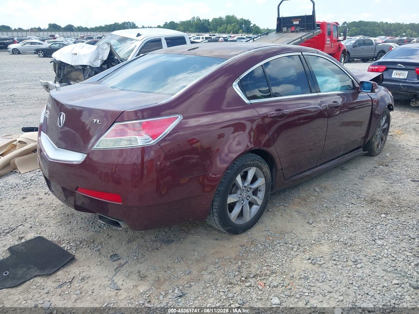 ACURA TL 2011 VIN 19UUA8F23BA000482