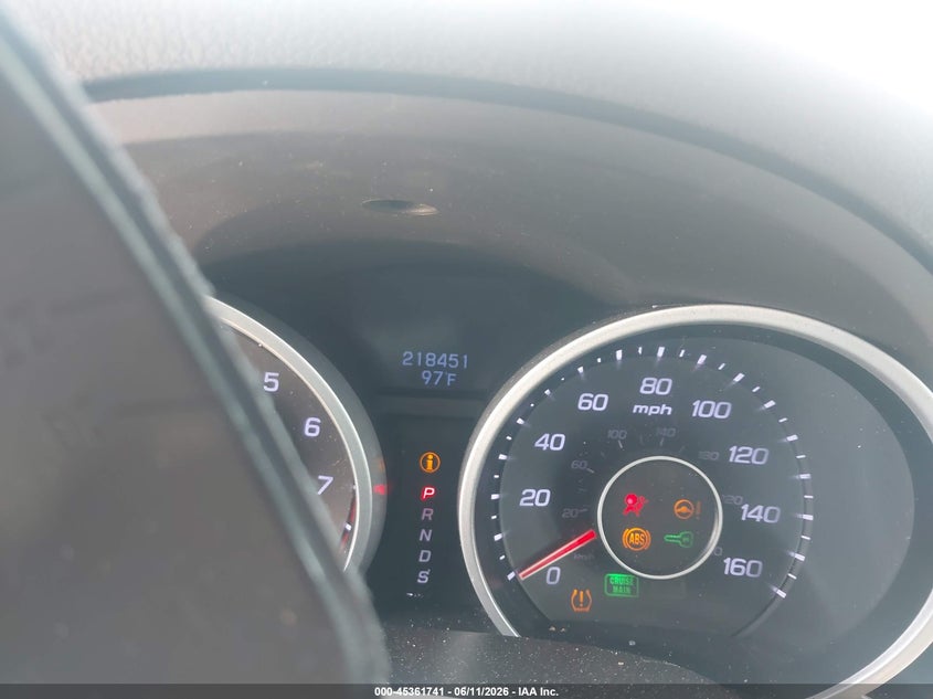 ACURA TL 2011 VIN 19UUA8F23BA000482
