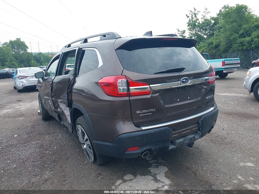 Vin: 4s4wmapd8m3463906, lot: 45859709, subaru ascent limited 20213