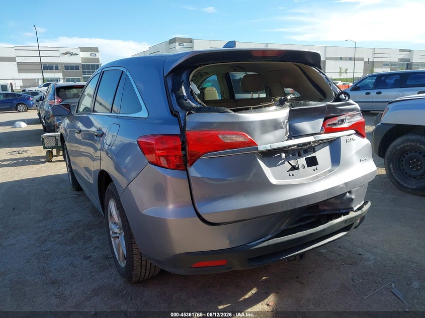 2014 ACURA RDX auction photo 3