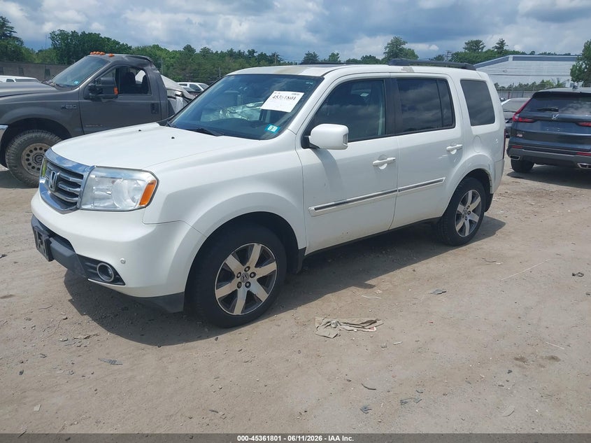 2013 Honda Pilot Touring 5FNYF4H9XDB040637 photo 1