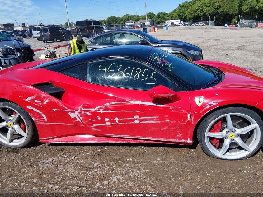 2019 Ferrari 488 Gtb VIN: ZFF79ALA3K0238413 Lot: 45361855