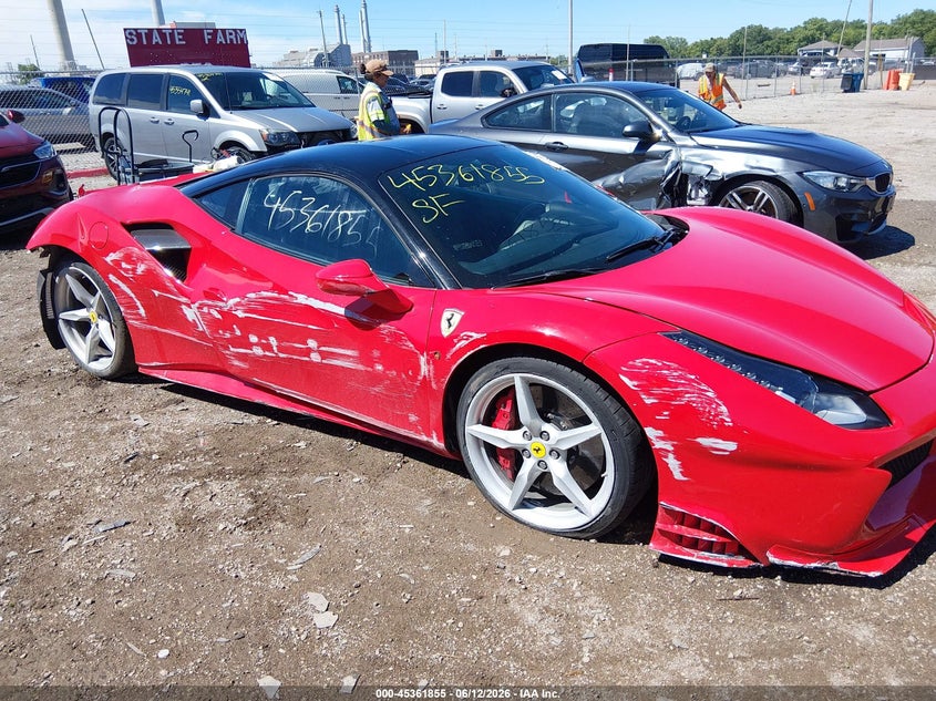 2019 Ferrari 488 Gtb VIN: ZFF79ALA3K0238413 Lot: 45361855