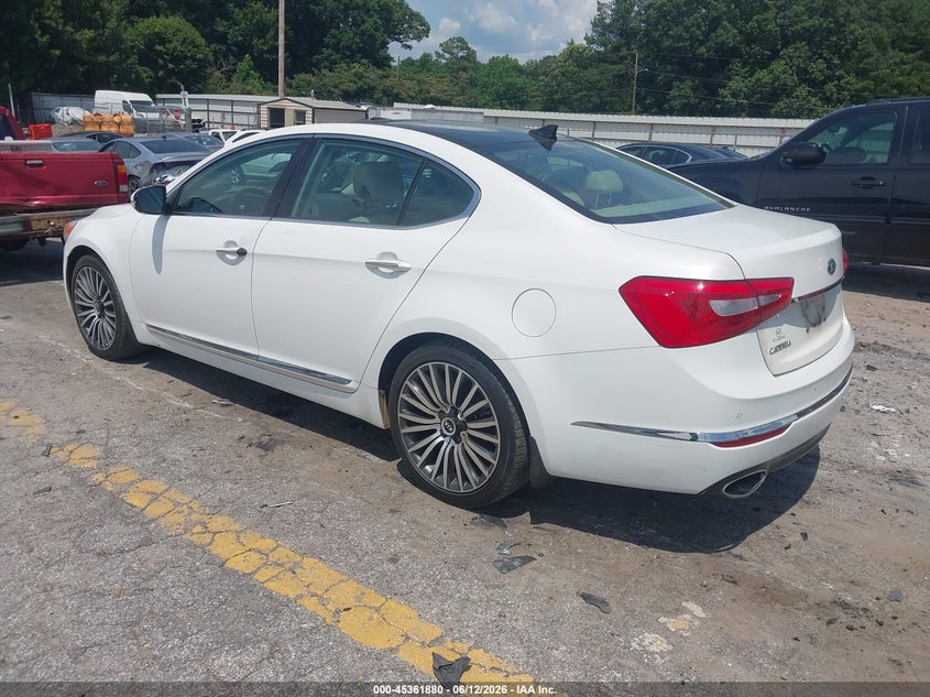 Vin: knaln4d73f5174442, lot: 45859841, kia cadenza premium 20153