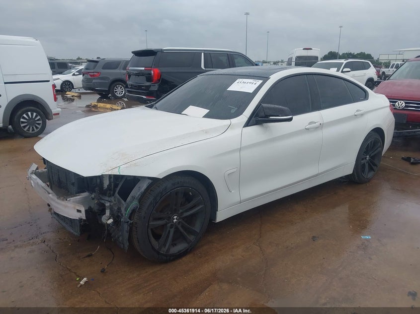 Vin: wba4j3c54kbl07828, lot: 45859875, bmw 430i gran coupe xdrive 20192
