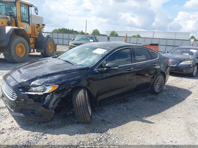 2016 Ford Fusion Titanium 3FA6P0K98GR150925 photo 1