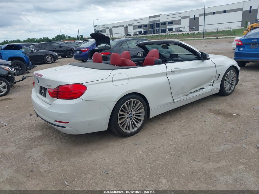 Vin: wba3v7c55g5a26315, lot: 45859886, bmw 428i 20164