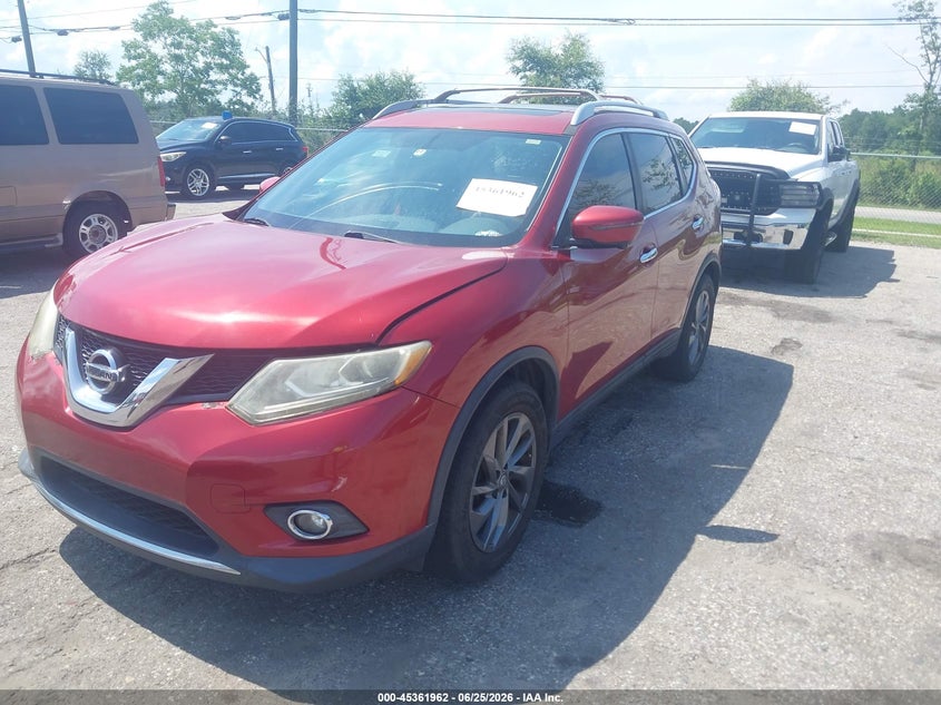 2016 Nissan Rogue Sl 5N1AT2MT6GC821071 photo 1