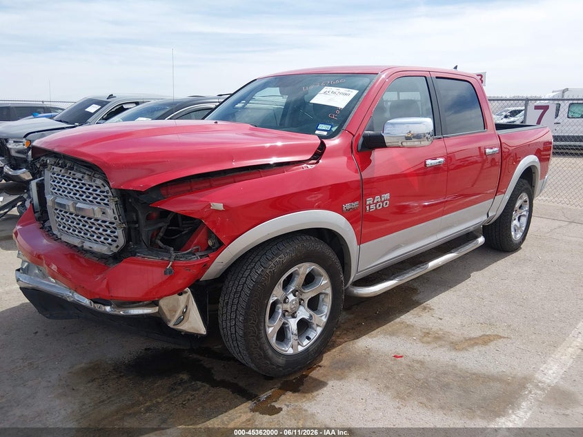 2014 Ram 1500 Laramie 1C6RR7NT0ES342690 photo 1