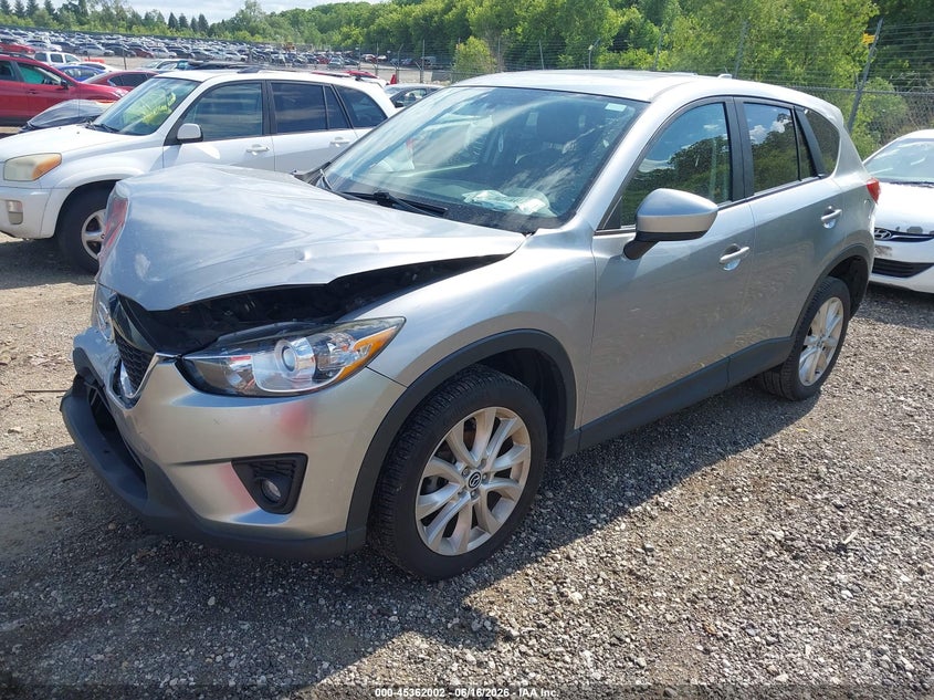 Vin: jm3ke4dyxe0302704, lot: 45859963, mazda cx-5 grand touring 20142