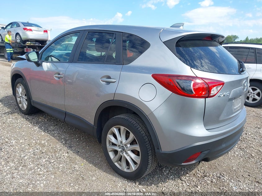 Vin: jm3ke4dyxe0302704, lot: 45859963, mazda cx-5 grand touring 20143