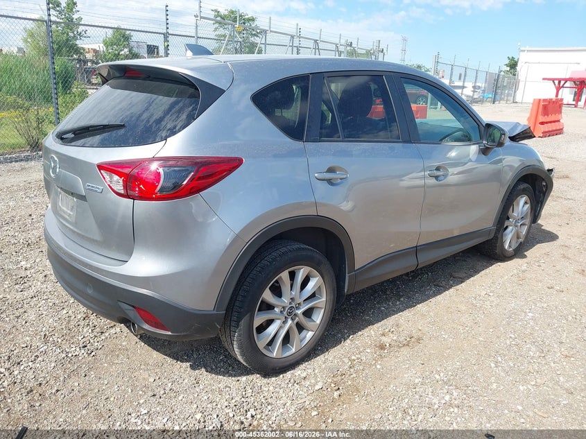 Vin: jm3ke4dyxe0302704, lot: 45859963, mazda cx-5 grand touring 20144