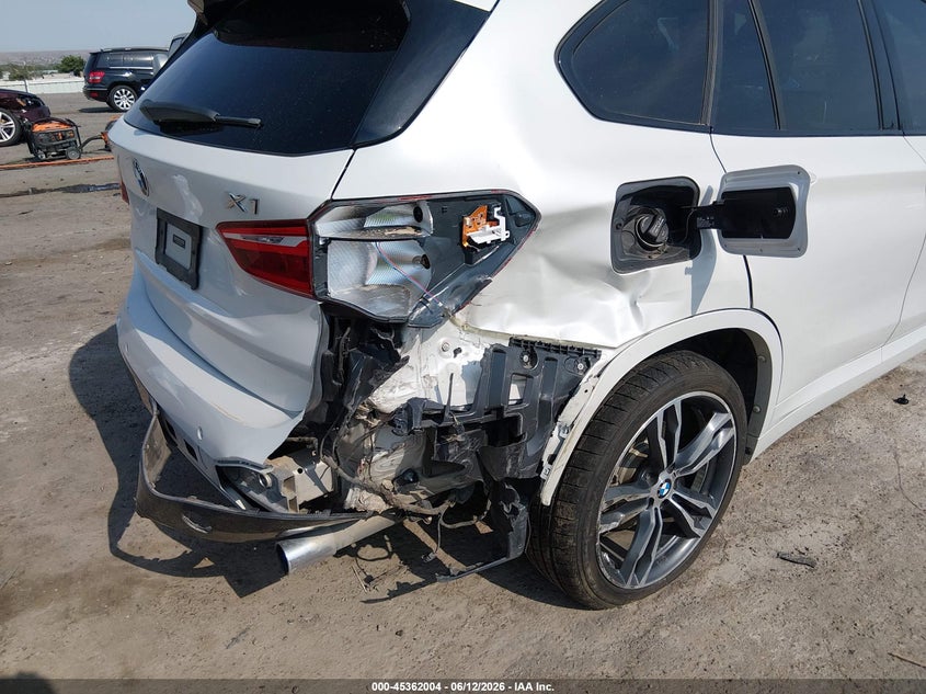2016 BMW X1 SPORT UTILITY VEHICLE 2.0L I-4 DI, DOHC, VVT, TURBO, 228HP