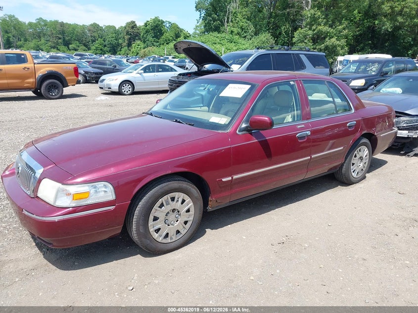 2008 Mercury Grand Marquis Gs 2MEFM74V78X609062 photo 1