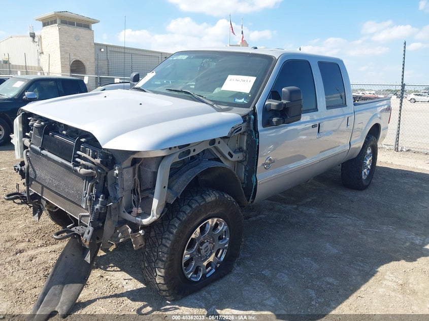 Vin: 1ft7w2bt8cec25189, lot: 45859995, ford f-250 lariat 20122