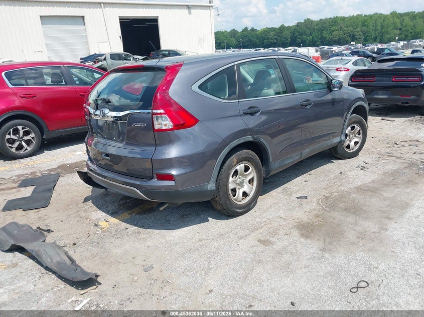 2015 HONDA CR-V auction photo 4