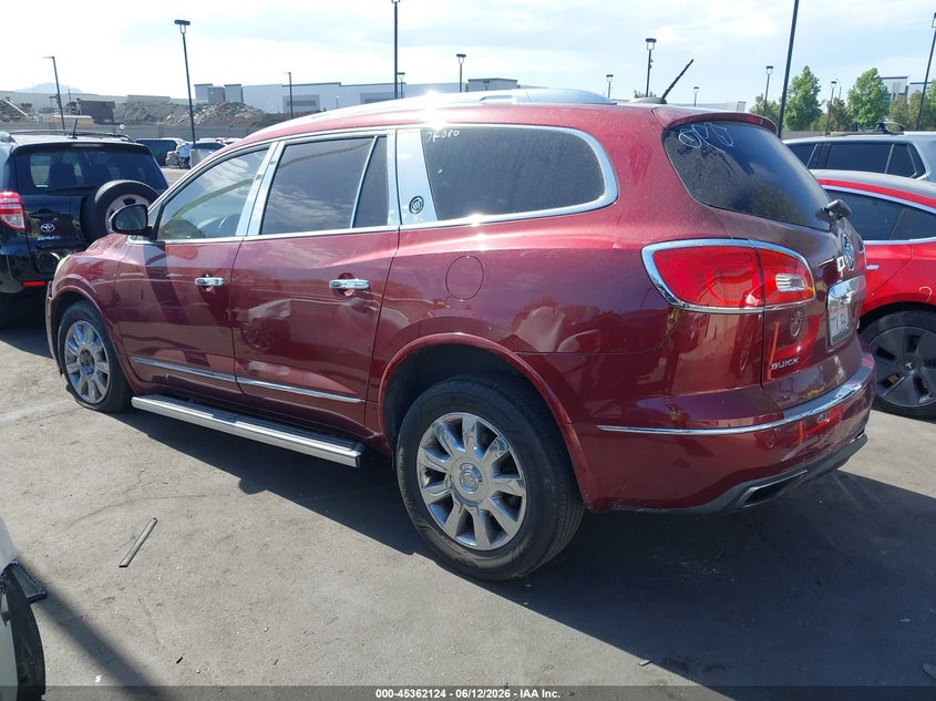 Vin: 5gakrbkd7gj298823, lot: 45860085, buick enclave leather 20163