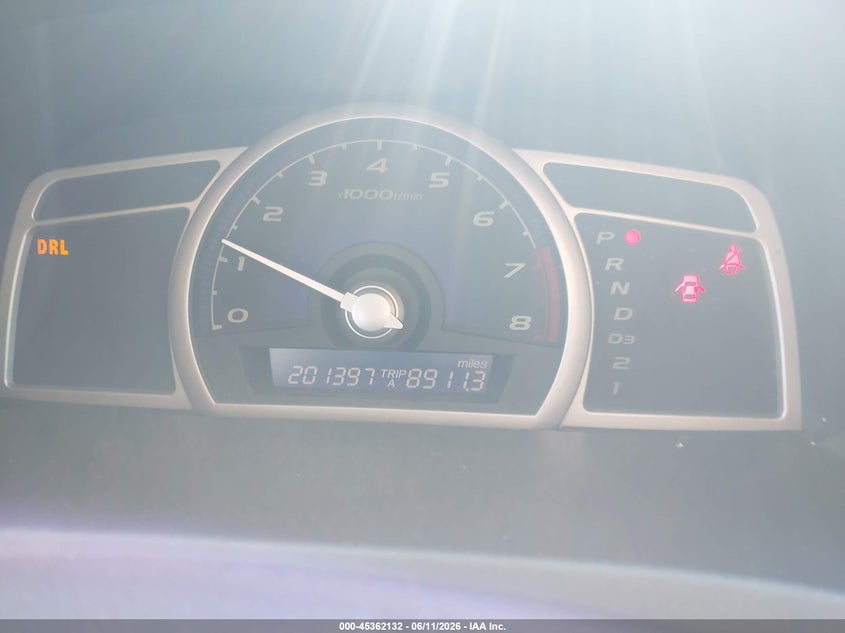 2011 HONDA CIVIC SEDAN 1.8L I-4 VVT, 140HP