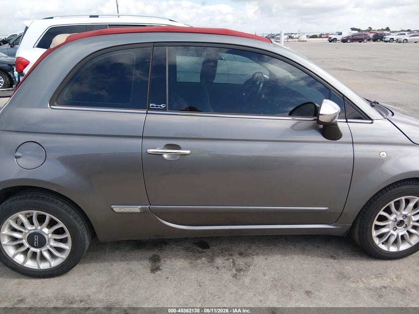 2012 Fiat 500C Lounge VIN: 3C3CFFER9CT370509 Lot: 45362138