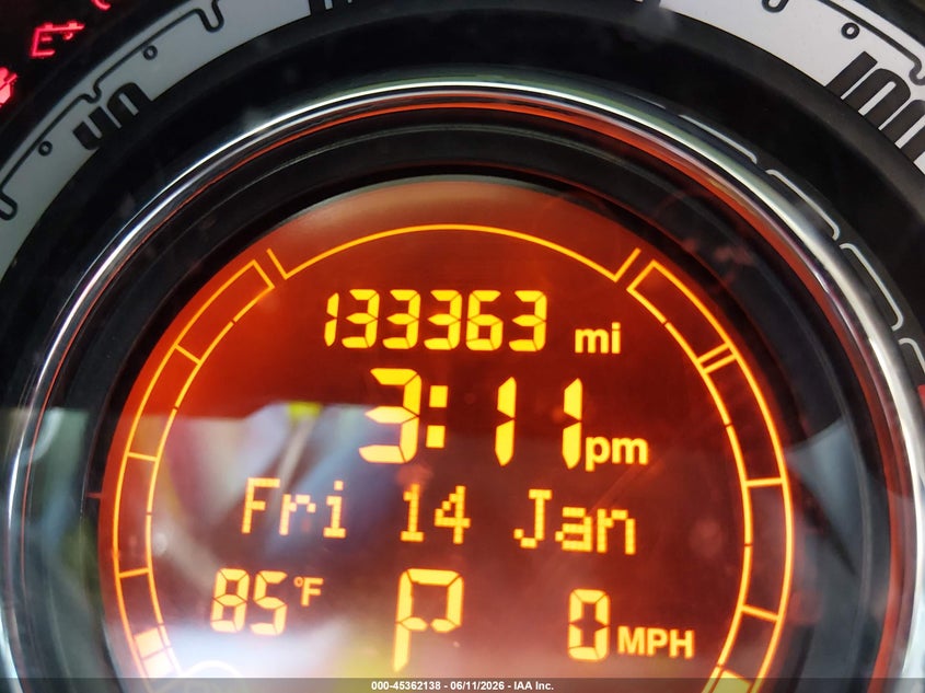 2012 Fiat 500C Lounge VIN: 3C3CFFER9CT370509 Lot: 45362138