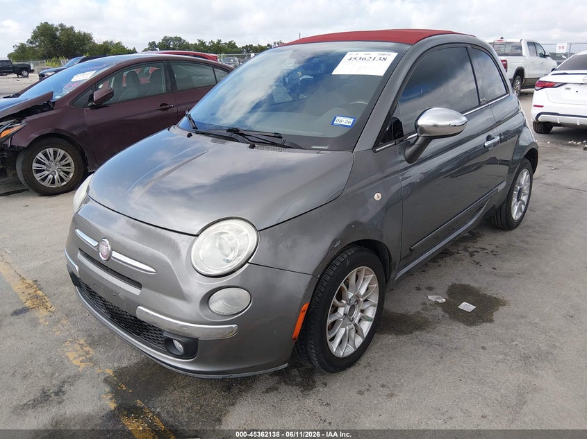 2012 FIAT 500C auction photo 2