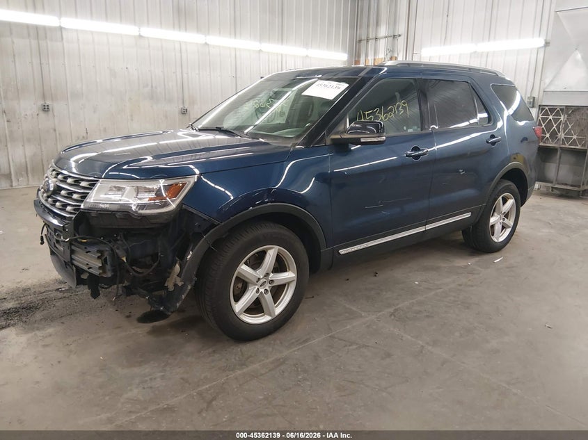 2017 Ford Explorer Xlt 1FM5K8D81HGD03737 photo 1