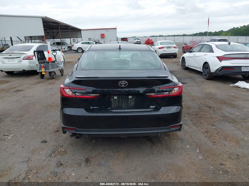 VIN 4T1DAACK4TU216640 2026 TOYOTA CAMRY SE