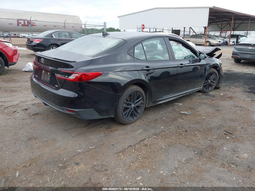 VIN 4T1DAACK4TU216640 2026 TOYOTA CAMRY SE