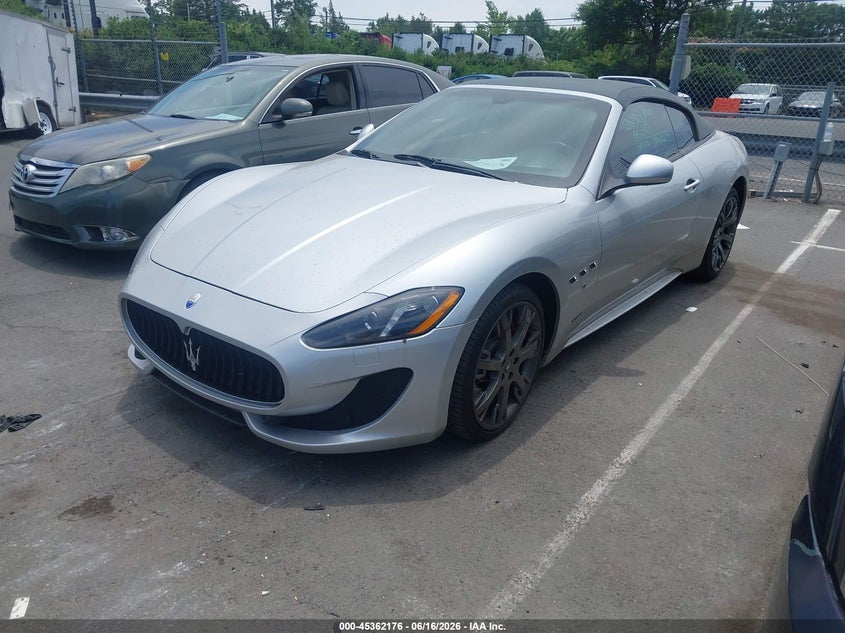Vin: zam45vma7f0147973, lot: 45860137, maserati granturismo mc/mc centennial/sport 20152